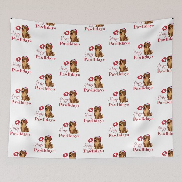 Item preview, Happy Pawlidays designed and sold by algowzibrand ⭐️⭐️⭐️⭐️⭐️⭐️.