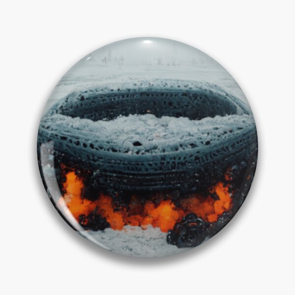 Item preview,  the car burns in the snow designed and sold by kupusce.