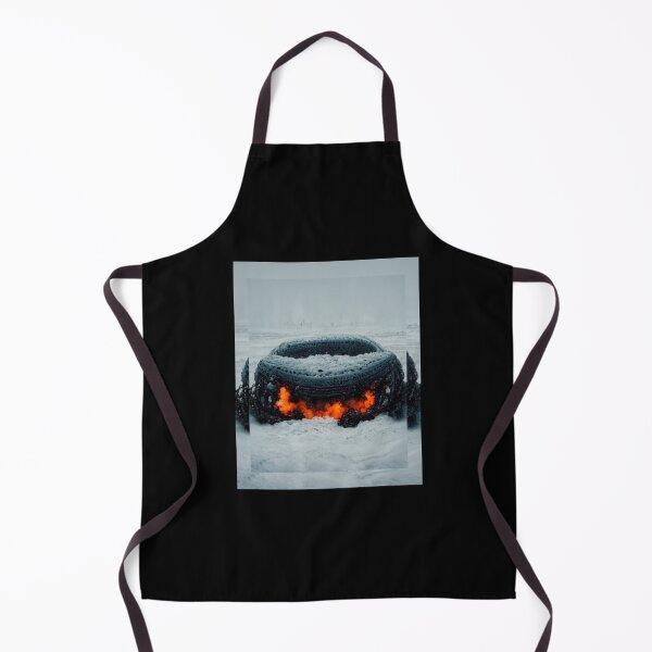 Item preview, the car burns in the snow designed and sold by kupusce.
