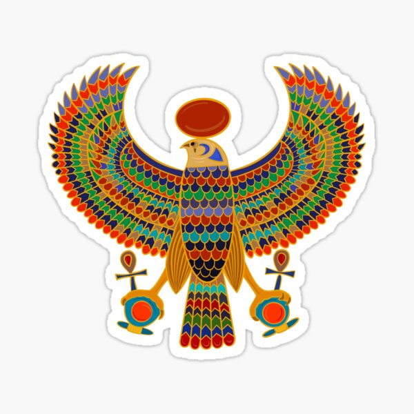 Item preview, Horus with Sun-disk designed and sold by archaeologyart.