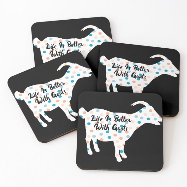 Item preview, Life Is Better With Goats designed and sold by Lezbo1986.