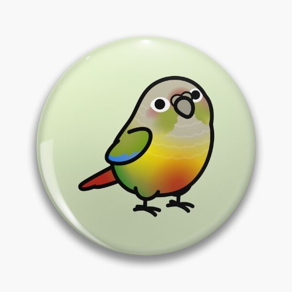 Item preview, Chubby Pineapple Green Cheek Conure designed and sold by birdhism.