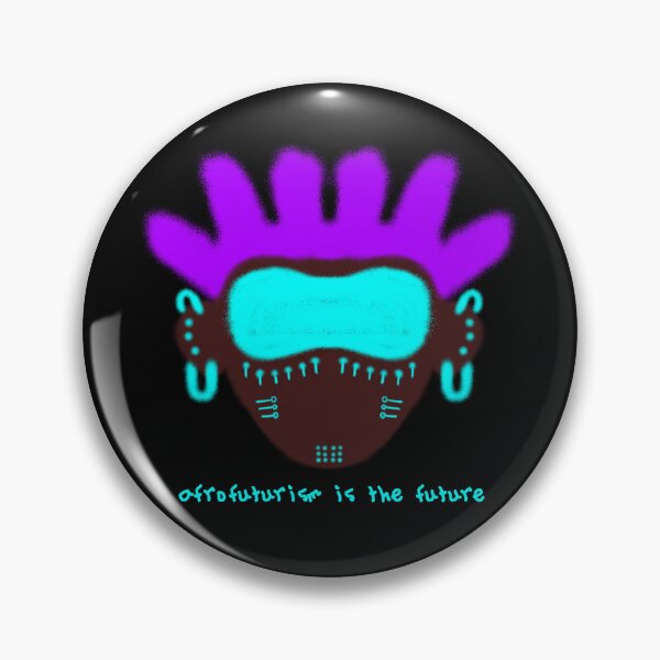 Item preview, Afrofuturist Cyber Punk designed and sold by aelyaen.
