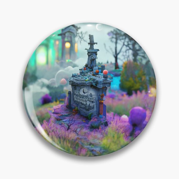 Item preview, Graveyard Halloween  designed and sold by culturestash.