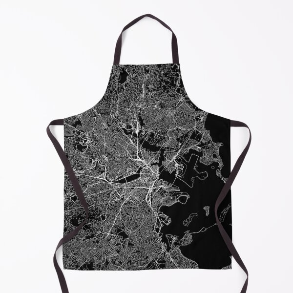 Item preview, Boston Black Map designed and sold by multiplicitymap.
