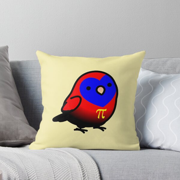 Item preview, Chubby Polyamory LGBT+ Pride Lovebird designed and sold by birdhism.