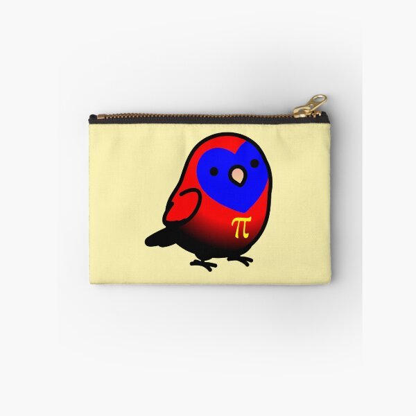 Item preview, Chubby Polyamory LGBT+ Pride Lovebird designed and sold by birdhism.