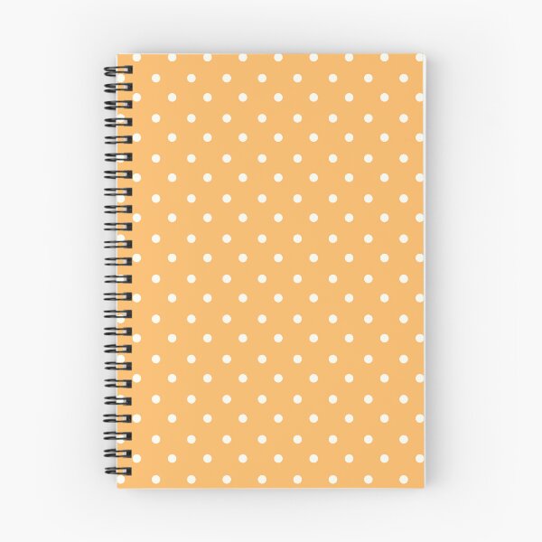 Item preview, Ivory Tiny Polka Dots Marigold Yellow Background designed and sold by burbankdesigns.