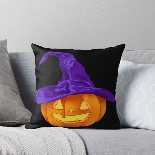 Item preview, A Short Witchy Pumpkin (Black) designed and sold by Zia Frazier.