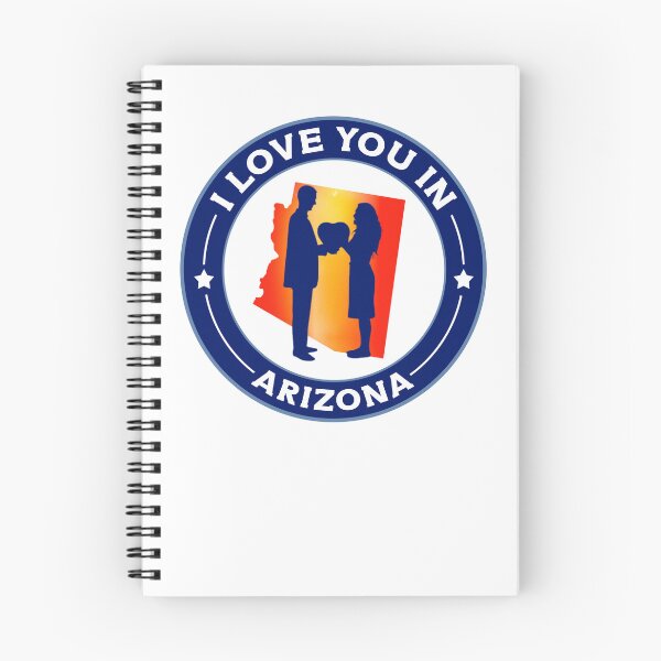 Artikelvorschau, I love you in Arizona - Love & Happiness in Arizona, USA -  entworfen und verkauft von 1212-Design.