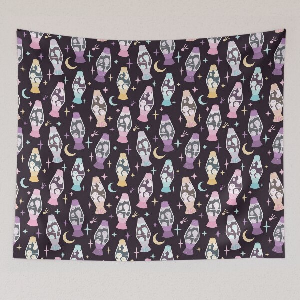Item preview, Lava Lamp Ghosts - Pastel designed and sold by Ember Custer.