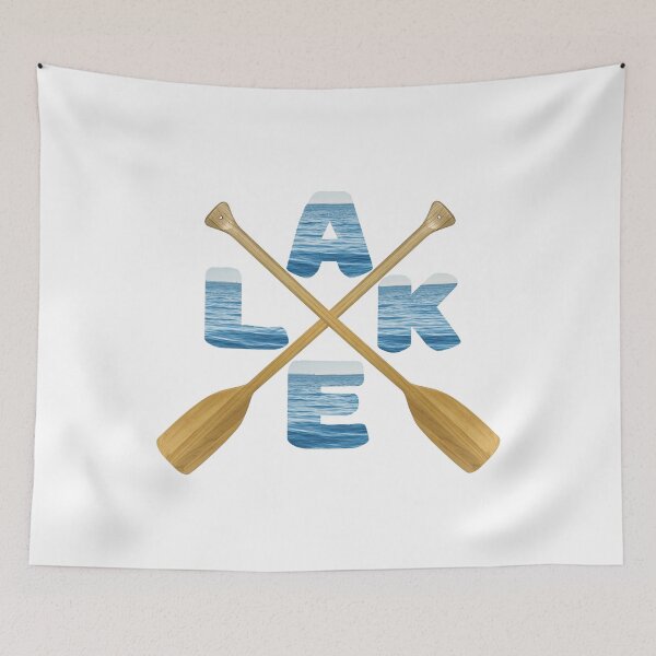 Item preview, Lake Paddle Water Waves Oar X Design Cool Stylish Design designed and sold by TrendyTees12.