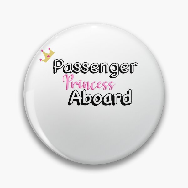 Item preview, Passenger princess Bumper sticker designed and sold by HillaryA.