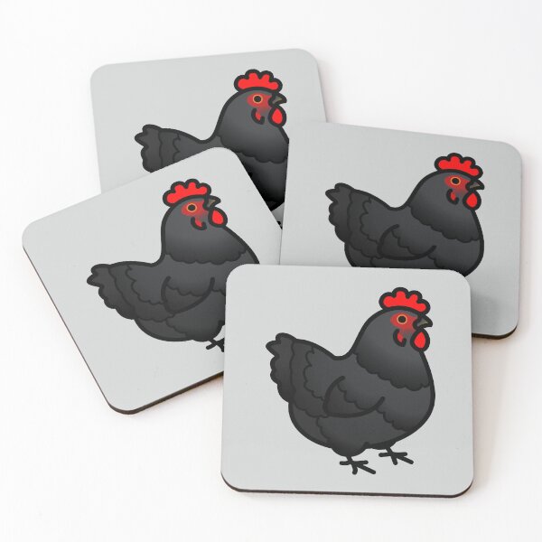 Item preview, Chubby Black Chicken designed and sold by birdhism.