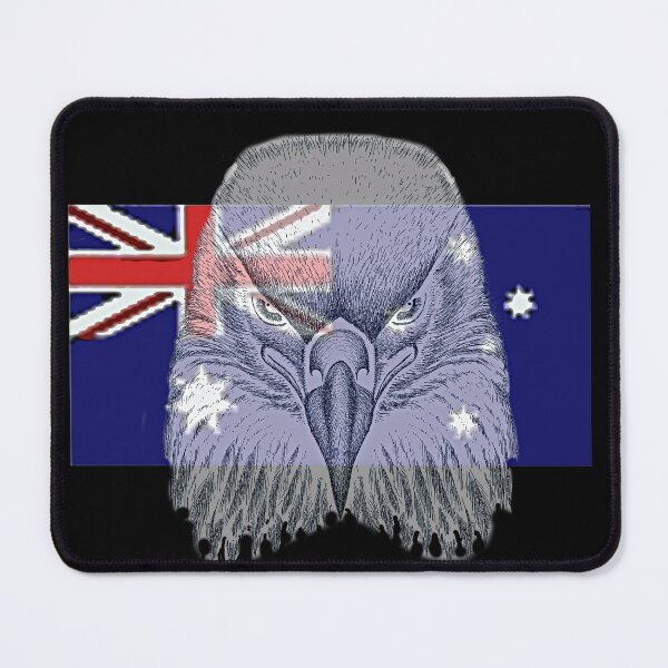 Item preview, AUSTRALIA EAGLE FLAG designed and sold by THE AMERICAN TEEVANGELIST.
