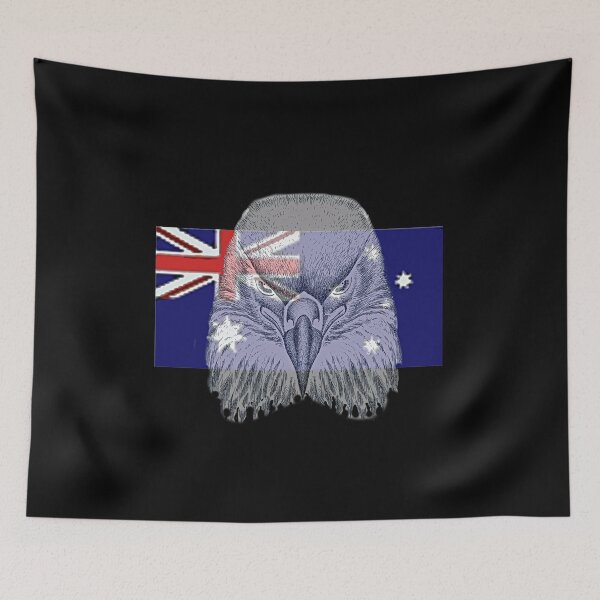 Item preview, AUSTRALIA EAGLE FLAG designed and sold by THE AMERICAN TEEVANGELIST.