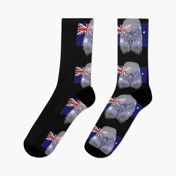 Item preview, AUSTRALIA EAGLE FLAG designed and sold by THE AMERICAN TEEVANGELIST.