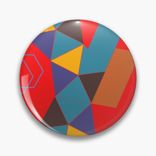 Item preview, Geometric Minimalist Design Pattern Block | Bold Colors designed and sold by The Bubble 1307.