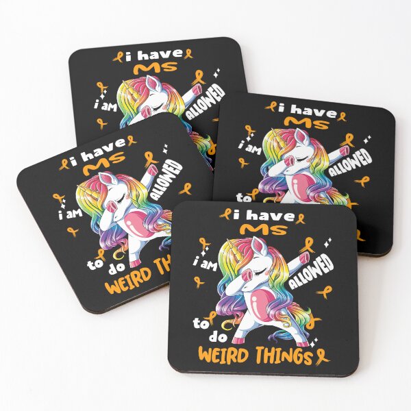 Item preview, MS Awareness Funny I have MS i'm allowed to do Weird Things! designed and sold by JanetShop809.
