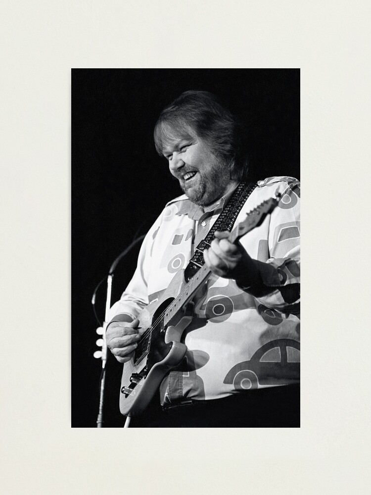Al Anderson - NRBQ - BW Photograph