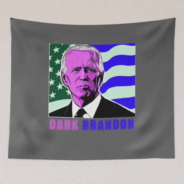 Item preview, Dark Brandon Rising Joe Biden Funny Political Liberal Meme, Political Joe Biden Meme designed and sold by MoTeesMo.
