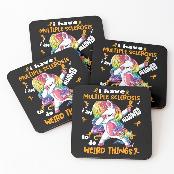Item preview, Multiple Sclerosis Awareness Funny I have Multiple Sclerosis i'm allowed to do Weird Things! designed and sold by JanetShop809.