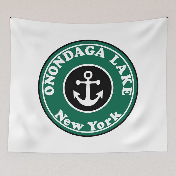 Item preview, ONONDAGA LAKE NEW YORK BASS FISHING FISH LARGEMOUTH SMALLMOUTH SYRACUSE FINGER LAKES 2 designed and sold by DESTINATIONS DECAL.