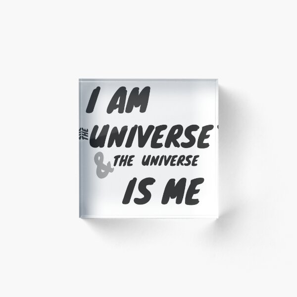 So Hum Acrylic Block
