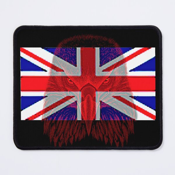 Item preview, BRITISH EAGLE FLAG designed and sold by THE AMERICAN TEEVANGELIST.