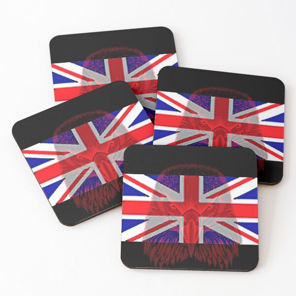 Item preview, BRITISH EAGLE FLAG designed and sold by THE AMERICAN TEEVANGELIST.