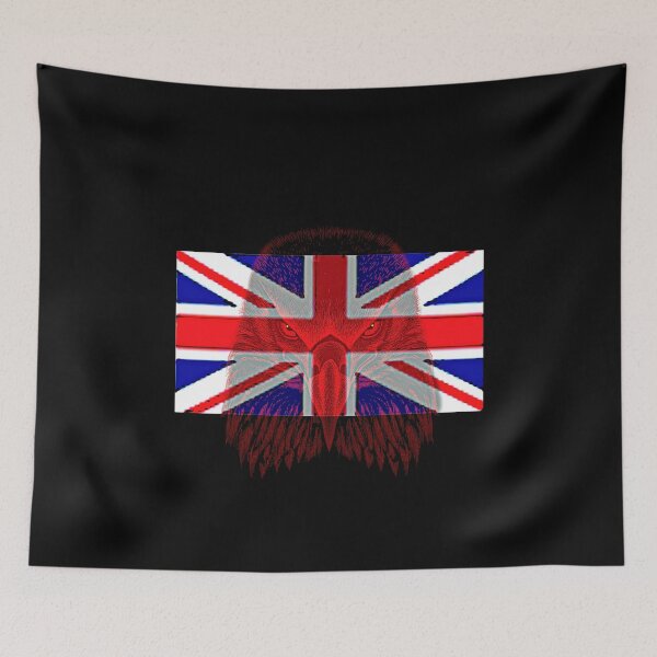 Item preview, BRITISH EAGLE FLAG designed and sold by THE AMERICAN TEEVANGELIST.