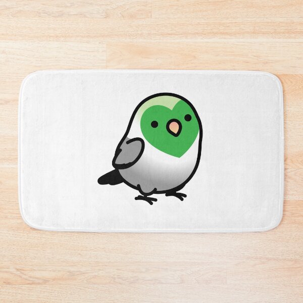 Item preview, Aromantic LGBT+ Pride Lovebird designed and sold by birdhism.