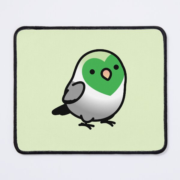 Item preview, Aromantic LGBT+ Pride Lovebird designed and sold by birdhism.