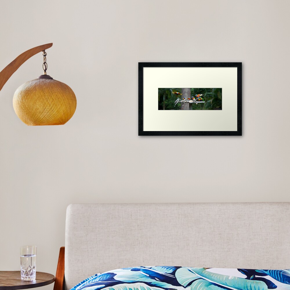 The Birds Framed Art Print