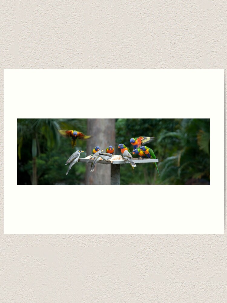 Alternate view of The Birds Art Print
