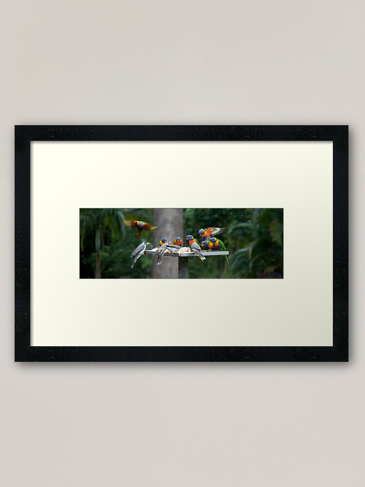 Alternate view of The Birds Framed Art Print