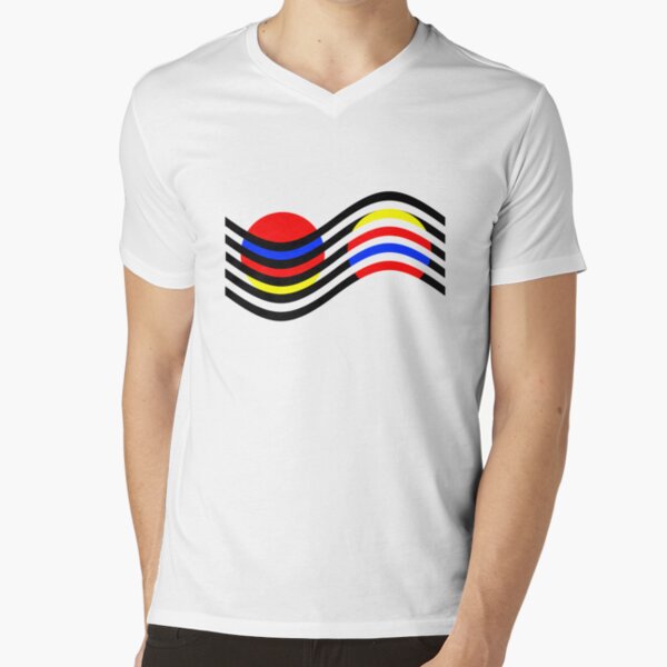 Op-art n. 1 V-Neck T-Shirt