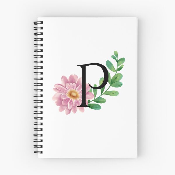 Item preview, Floral P designed and sold by ThoughtfulyCute.