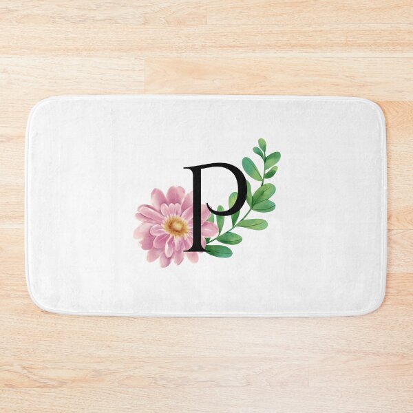 Item preview, Floral P designed and sold by ThoughtfulyCute.