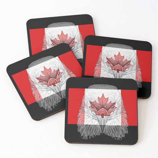 Item preview, CANADIAN  EAGLE FLAG designed and sold by THE AMERICAN TEEVANGELIST.