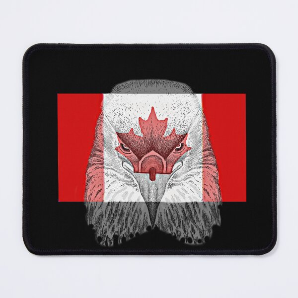 Item preview, CANADIAN EAGLE FLAG designed and sold by THE AMERICAN TEEVANGELIST.