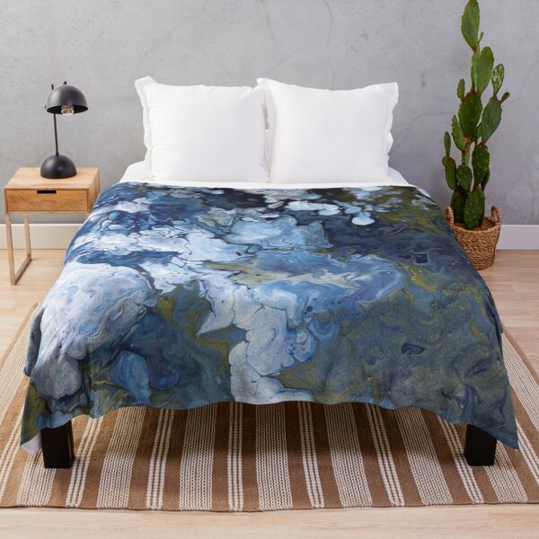 Item preview, Abstract Nature Acrylic Pour Painting designed and sold by Elizabeth Karlson.