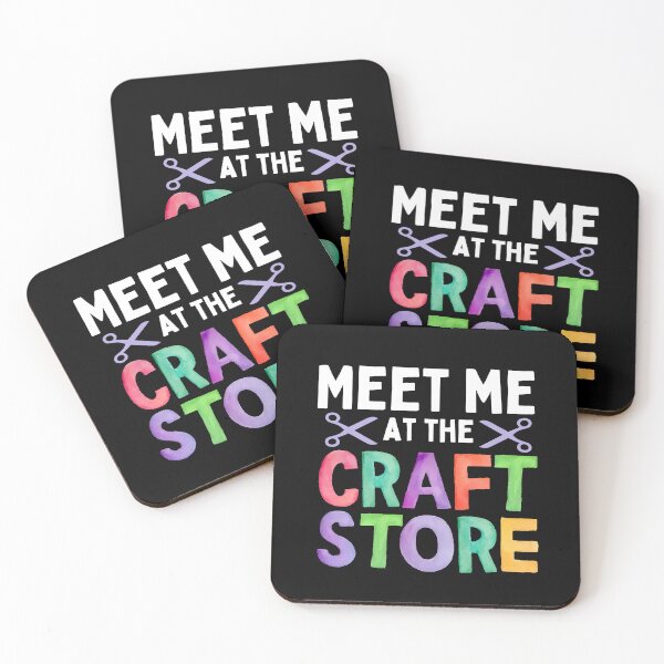 Item preview, Meet me at the craft store designed and sold by EvergreenWhimsy.