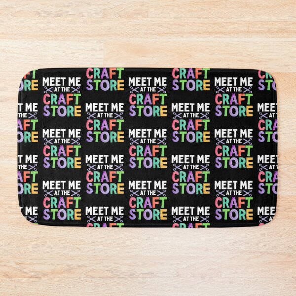 Item preview, Meet me at the craft store designed and sold by EvergreenWhimsy.