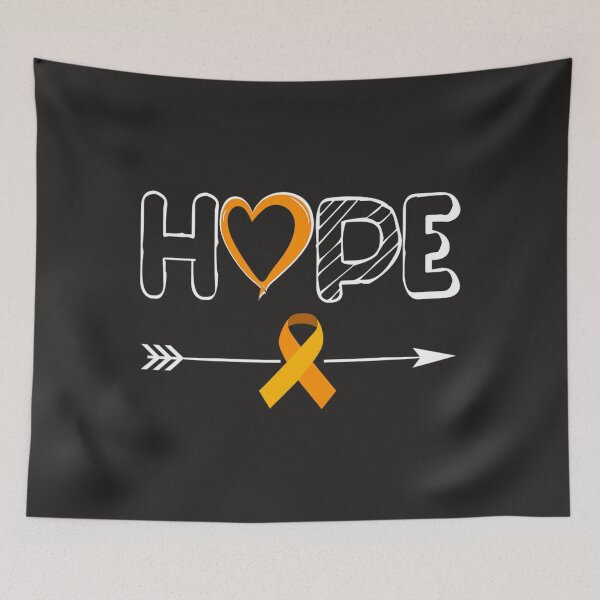 Item preview, HOPE Products Leukemia Products Ribbon Leukemia Awareness  designed and sold by Miriam Brayan.