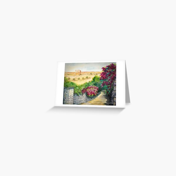 Item preview, Road To Eastern Gate- Isaiah 2:3 designed and sold by Janis Lee Colon.