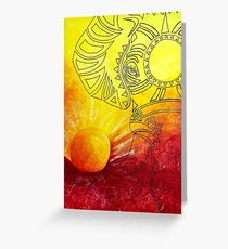 Lion King Inspired Elephant Greeting Card