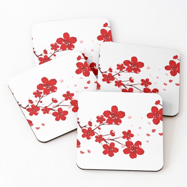 Item preview, Red flowers designed and sold by thingsyoulove2.