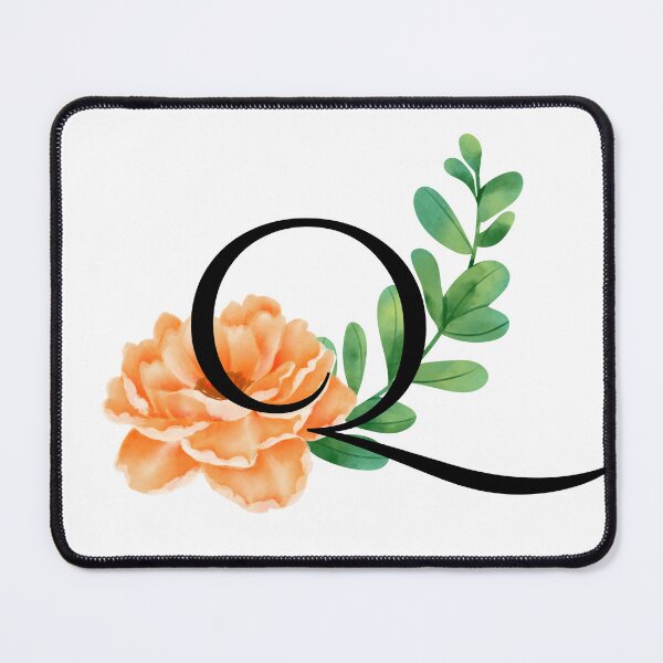 Item preview, Floral Q designed and sold by ThoughtfulyCute.