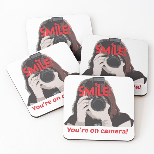 Item preview, Smile - You're on Camera! - (+ View this design on 75+ products) designed and sold by Julien Hebbrecht.